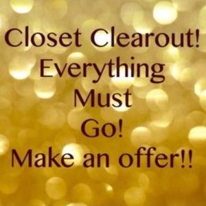 Closet clear out. Make an offer 🤗